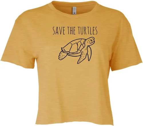 Miniatura 16 de Women's Screen Printed Crop Tee, Shirts With Sayings