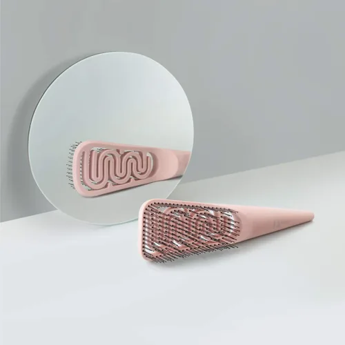 Miniatura 2 de Cepillo mágico para desenredar y masaje del cuero cabelludo, cerdas flexibles para cabello húmedo y seco sin nudos, cuidado profesional para adultos