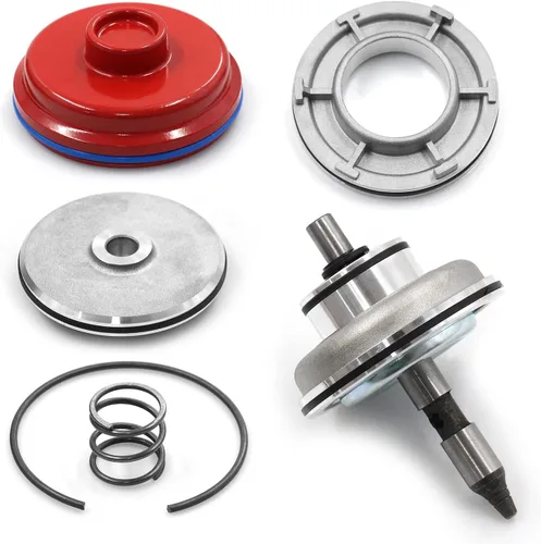Miniatura 3 de Conjunto de Pistón de Servo de Alto Rendimiento con Cubierta y Anillo de Retención Compatible con Corvette 700R4 4L65E 4L70E 4L60E 1982-2014 Rojo