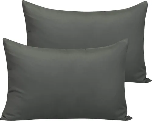 Miniatura 31 de NTBAY Fundas de almohada de microfibra para niños pequeños con cierre de sobre, paquete de 2 fundas de almohada 100% de microfibra cepillada, súper