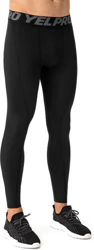 Miniatura 5 de Queerier Pantalones de compresión para hombre, mallas de entrenamiento, leggings atléticos, frescos, para yoga, gimnasio, ropa