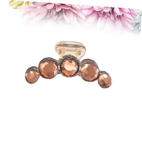 Miniatura 2 de FOMIYES Accesorios para el cabello con diamantes de imitación, pasadores de perlas, accesorios para el cabello de perlas, garras para el cabello