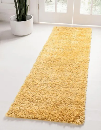 Miniatura 19 de Unique Loom Davos Shag Collection - Alfombra de área, color liso (4 pies 1 pulgada x 6 pies 1 pulgada, rectangular, color pimienta)