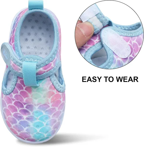 Miniatura 3 de JOINFREE Zapatos de agua para bebés y niños pequeños, sandalias para niños y niñas, zapatillas transpirables para caminar y correr