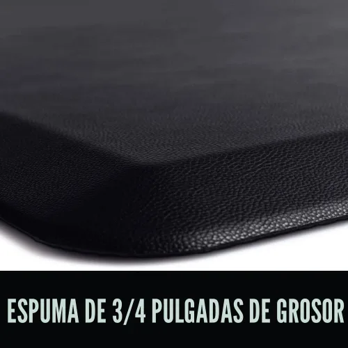 Miniatura 8 de Gorilla Grip - Tapete antifatiga acolchado para cocina, escritorio, ergonómico, superficie rugosa resistente a los rayones y al agua, para comodidad