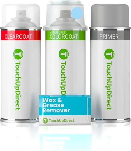Miniatura 393 de TouchUpDirect NH-578 Taffeta White compatible con Pintura de retoque Honda Exact Match en aerosol - Kit esencial Tafetán Blanco