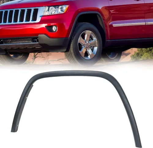 KARPAL Moldura para guardabarros de arco de rueda delantera compatible con Grand Cherokee 2016-2022, lado del lado del conductor, 5XT69RXFAC