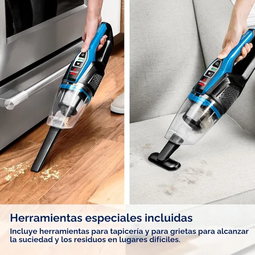 Miniatura 7 de Bissell, 3061 Aspiradora de Palo Inalámbrica Featherweight, Autoportante, Azul Eléctrico, Negro