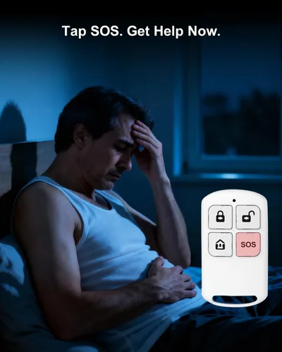 Miniatura 7 de Sistema de seguridad inalámbrico WiFi para el hogar, sistema de alarma inteligente para el hogar y la empresa, teclado ampliable, independiente