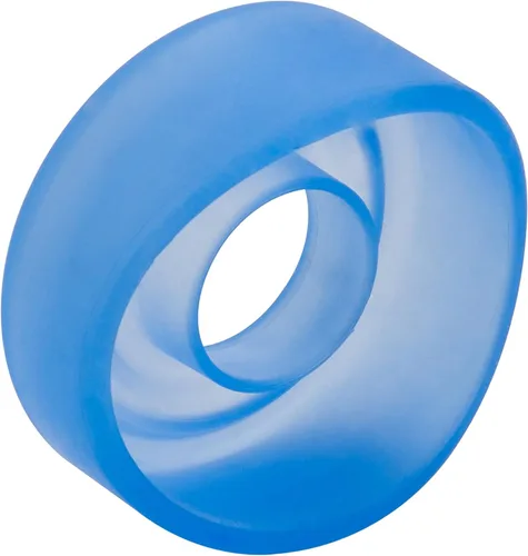 Miniatura 5 de CalExotics Advanced Silicone Pump Sleeve - Bomba de pene masculino Accesorio de anillo de confort - 3 pulgadas - Azul