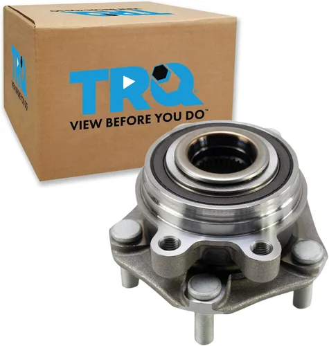 Miniatura 19 de TRQ Cojinete de rueda delantera y conjunto de cubo compatible con Honda Civic 2017-2021