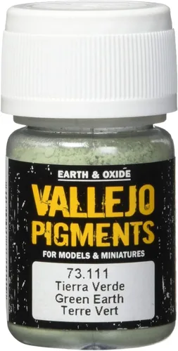 Miniatura 4 de Vallejo - Pigment FX Blue Grey, 1.18 Fl. Oz. (35 ml) Pot, Fine Powder Color Pigment for Model Weathering and Hobby Building