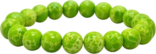 Miniatura 824 de Amazing Gemstone Pulsera de cristal para mujeres y hombres, pulsera de cristal curativo de protección, pulsera elástica con cuentas de piedras