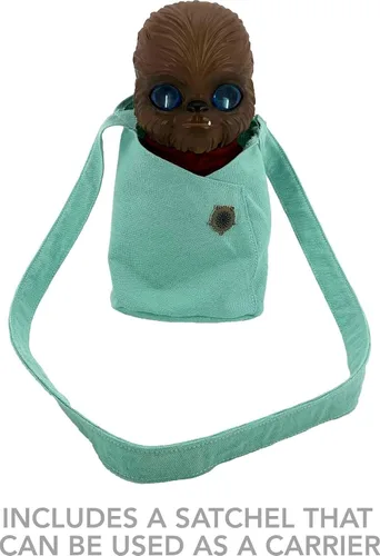 Miniatura 3 de Mattel Juguete de peluche de Star Wars Galactic Pals, juego de muñecas suaves de 11 pulgadas con portador y tarjeta de perfil de personalidad