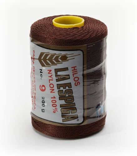 Miniatura 52 de N° 9 - 100% Cordón de Hilo de Nylon Omega para Tejer y Crochet - 01 Blanco