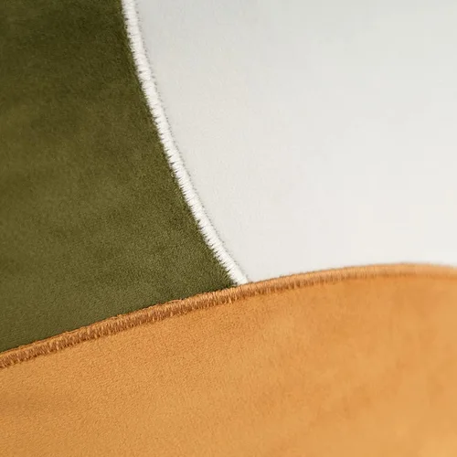 Miniatura 3 de Yangest Funda de almohada decorativa de terciopelo verde con textura de tela, funda de cojín moderna de 18 x 18 pulgadas para sofá, dormitorio, sala