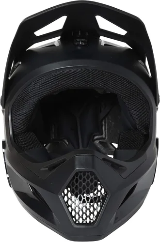 Miniatura 4 de Fox Racing Youth Rampage - Casco para bicicleta de montaña, negro/negro, talla S