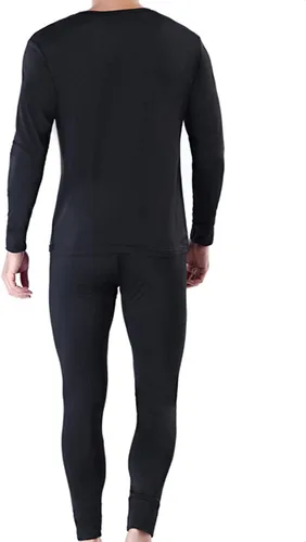 Miniatura 2 de Conjunto de ropa interior térmica de terciopelo suave para invierno, con forro y forro cómodo