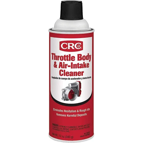 Miniatura 2 de CRC 05078 Limpiador de cuerpo y entrada de aire del acelerador - 12 onzas de peso y limpiador de sensor de flujo de aire masivo 05110 - 11 onzas