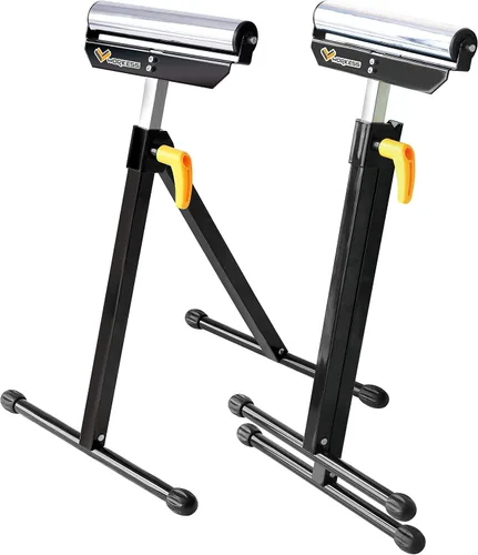 Miniatura 8 de WORKESS Soporte de Rodillos Capacidad de Carga de 132 Libras, Paquete Doble WK-RS004T