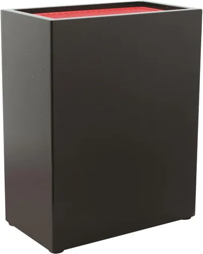 Miniatura 6 de Rockingham Forge Soporte universal vertical para 20 cuchillos de hasta 7.9 in de largo, color negro mate
