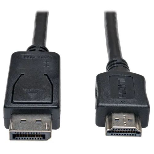 Miniatura 11 de Tripp Lite Adaptador de cable DisplayPort a HDMI, DP a HDMI (M/M), DP a HDMI, 1080p, 15 pies (P582-015)