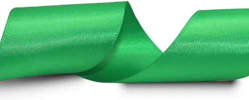 Miniatura 3 de LIUYAXI Cinta de satén verde de doble cara de 1-1/2 pulgadas x 50 yardas, cintas perfectas para manualidades, envoltura de regalos de Navidad, hacer