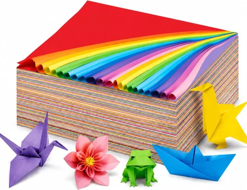 Henoyso 1000 hojas de papel de construcción a granel, 9 x 12 pulgadas, papel ligero de colores surtidos para niños, profesores, suministros Varios