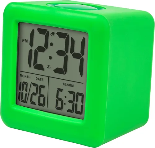 Miniatura 2 de Equity 73005 - Reloj despertador LCD con luz inteligente, color azul