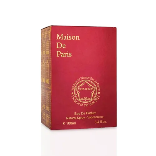 Miniatura 3 de Mason de Paris Red, Perfume de mujer Eau de Parfum fragancia natural en aerosol, notas frescas, aroma cálido, gran regalo de vacaciones, para uso