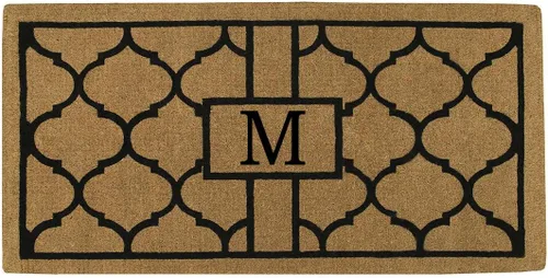 Miniatura 45 de Calloway Mills 180083672S Pantera - Felpudo monograma extra grueso de 3 x 6 pies (letra S)