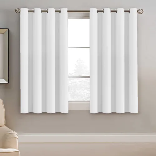 Miniatura 192 de H.VERSAILTEX - Cortinas blackout con aislamiento térmico y ojales en la parte superior, para patios, puertas correderas y división de habitaciones