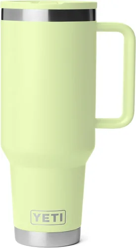 Miniatura 11 de YETI Rambler - Taza de viaje de 40 onzas con tapa abatible y pajilla, acero inoxidable, aislada al vacío, a prueba de fugas, apta para portavasos