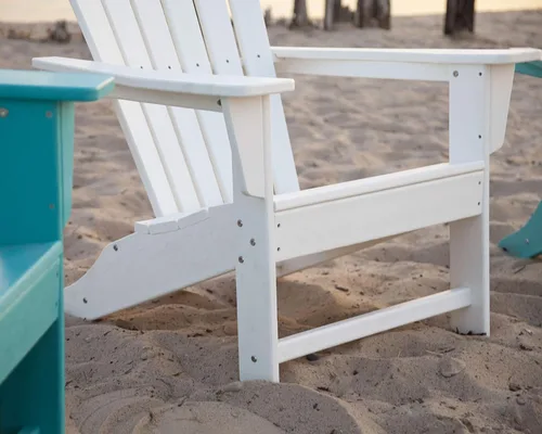 Miniatura 8 de POLYWOOD South Beach Adirondack, sillón ideal para la playa., Turquoise Aruba