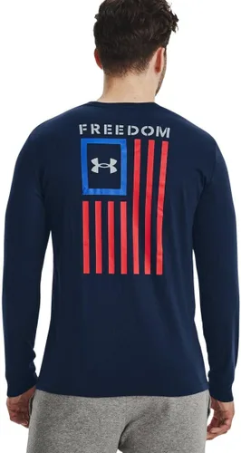 Miniatura 4 de Under Armour Camiseta de manga larga con bandera de la libertad para hombre