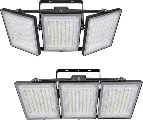 Miniatura 26 de STASUN - Luz de inundación LED para exteriores, 150 W, 15000 lúmenes, 6000 K, luz blanca IP66, impermeable, luz de estacionamiento comercial, 3