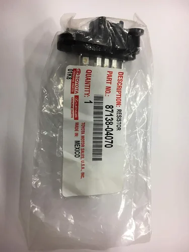 Miniatura 3 de TOYOTA Genuine Actualizado Resistor del Motor del Soplador y Conector de Coleta para Tacoma 2005-2017 - Partes 82141-04Q80 y 87138-04070