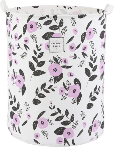Miniatura 8 de Cesta plegable para ropa sucia para bebé, para guardería, niñas, niños, cesta de ropa sucia, portátil, alta, plegable, linda, cesta organizadora