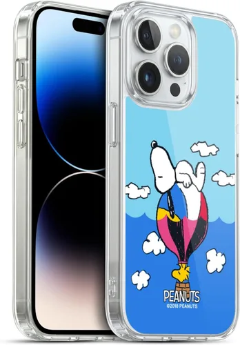 Miniatura 147 de Head Case Designs Funda de gel con licencia oficial de Peanuts Snoopy & Woodstock Halfs and Laughs [protección de grado militar] compatible