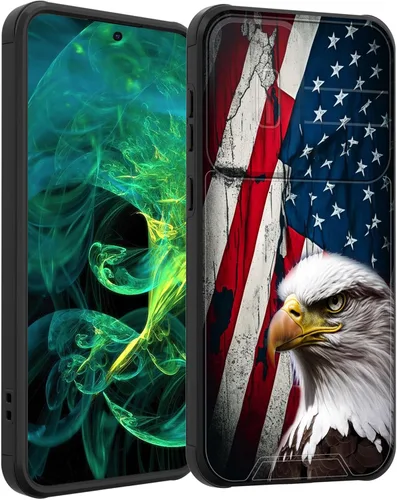 Miniatura 56 de Funda para Galaxy A16 5G con cubierta para cámara deslizante, resistente de doble capa, híbrida, a prueba de golpes, funda protectora resistente