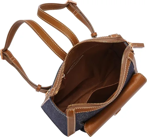 Miniatura 2 de Fossil Women's Parker Leather Convertible Backpack Purse Handbag for Women