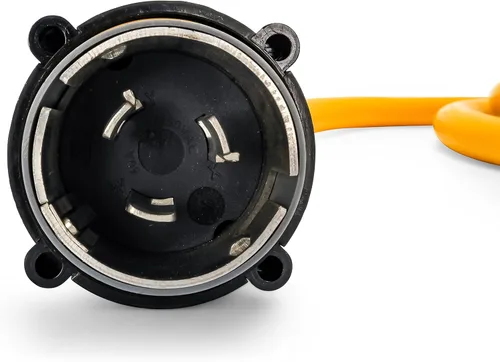 Miniatura 4 de Camco PowerGrip - Cable de extensión para marino/barco de 12 pies con adaptadores de bloqueo de 164.0 ft/50 F, permite una fácil conexión del barco