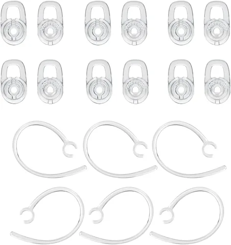 Miniatura 9 de Puntas de auriculares compatibles con Plantronics M155 - Puntas de silicona para los oídos, puntas para auriculares, puntas de repuesto