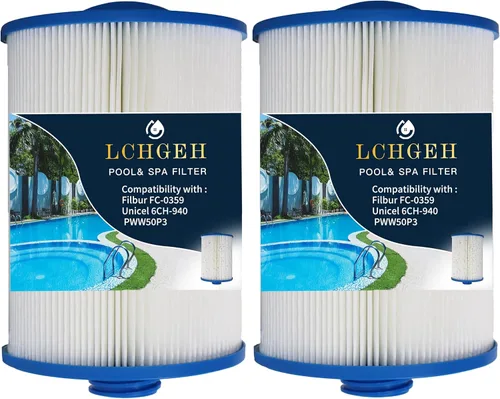 PWW50P3 Filtro de spa, repuesto para hilo grueso Unicel 6CH-940 Filbur FC-0359,25252,03FIL1400,1 1/2 pulgadas SAE rosca gruesa, filtro SAE para