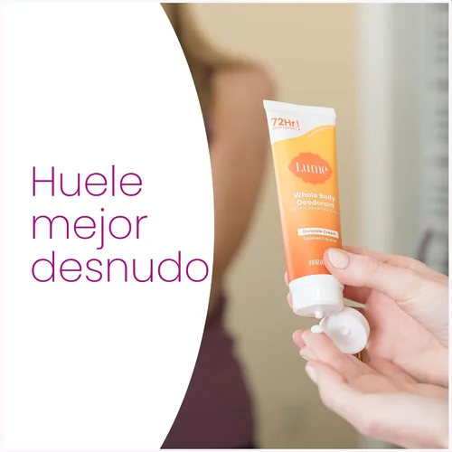 Miniatura 6 de Lume Desodorante para todo el cuerpo, tubo de crema invisible, control de olores de 72 horas, sin aluminio, sin bicarbonato de sodio, seguro