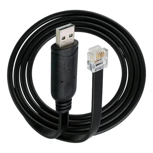 APC 940-0144b - Cable de consola USB a RJ12 para medidor e interruptor APC PDU AP78xx, AP79xx, AP86xx, AP88xx, AP89xx (6 pies/5.9 ft)