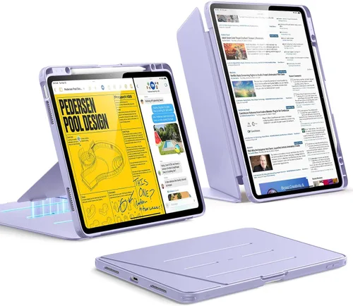 Miniatura 41 de ESR - Funda para iPad Air de 11 pulgadas M3/M2 (2025/2024), iPad Air de 5ª/4ª generación (2022/2020), funda con soporte vertical, múltiples ángulos