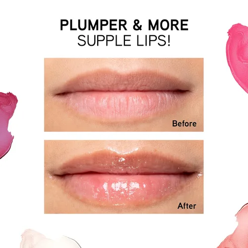 Miniatura 8 de Physicians Formula Brillo Voluminizador de Labios Mineral Wear Diamond, Dermatólogo Testado, Corte de Almohadilla en Champán Corte Cojín Champagne
