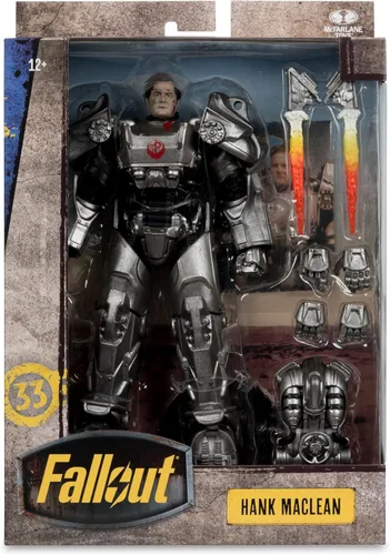 Miniatura 7 de McFarlane Toys - Figura de acción de lujo Fallout Hank MacLean de 7 pulgadas