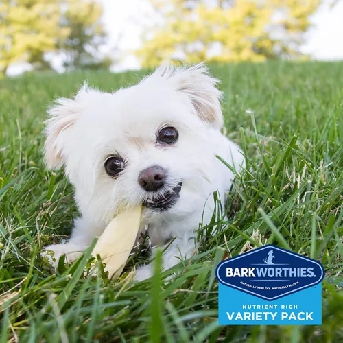 Miniatura 8 de Barkworthies Paquete variado de cachorros – 5 unidades (paquete de 1) – Rico en proteínas, totalmente natural, fácilmente digerible, alternativa